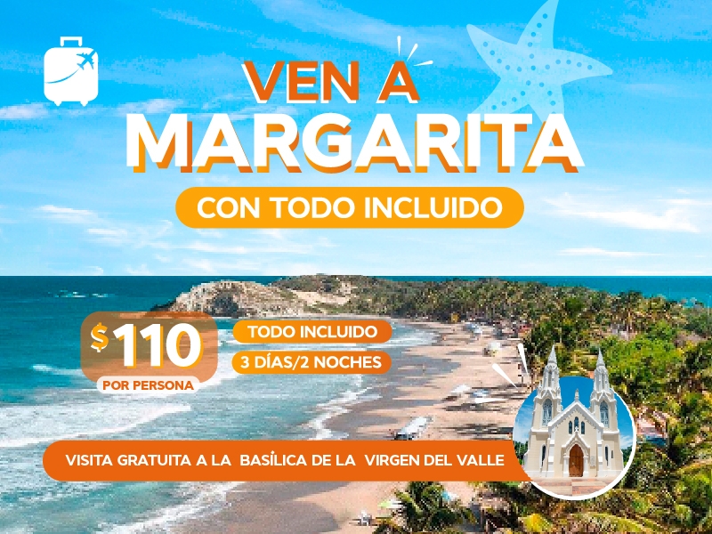 Ven a Margarita con Todo Incluido